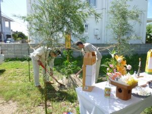 宮良　Ｎ・Ｍ邸地鎮祭