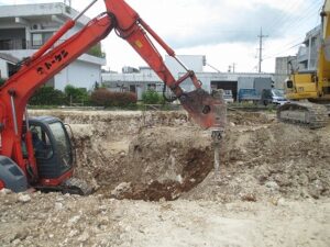 基礎工事（AramuaraFamiliar新築工事）