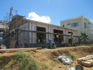 Ｈ・Ｔ邸の施工状況
