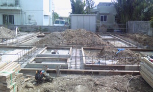宮良 N.M邸基礎配筋検査