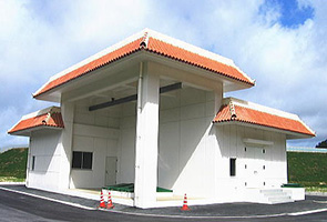 白水原水調整池ポンプ室