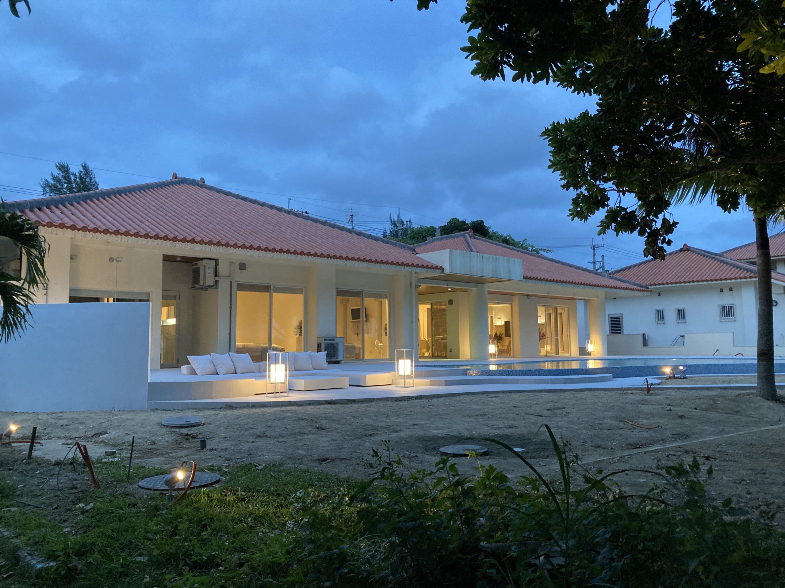 Ocean Front Villa Ishigakijima III 改装工事
