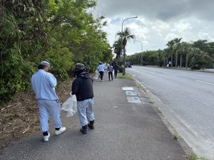 八重山土木事務所 道路クリーン清掃